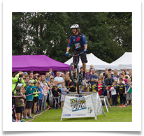 Tricky Bike Stunt - Helen Kulczycki